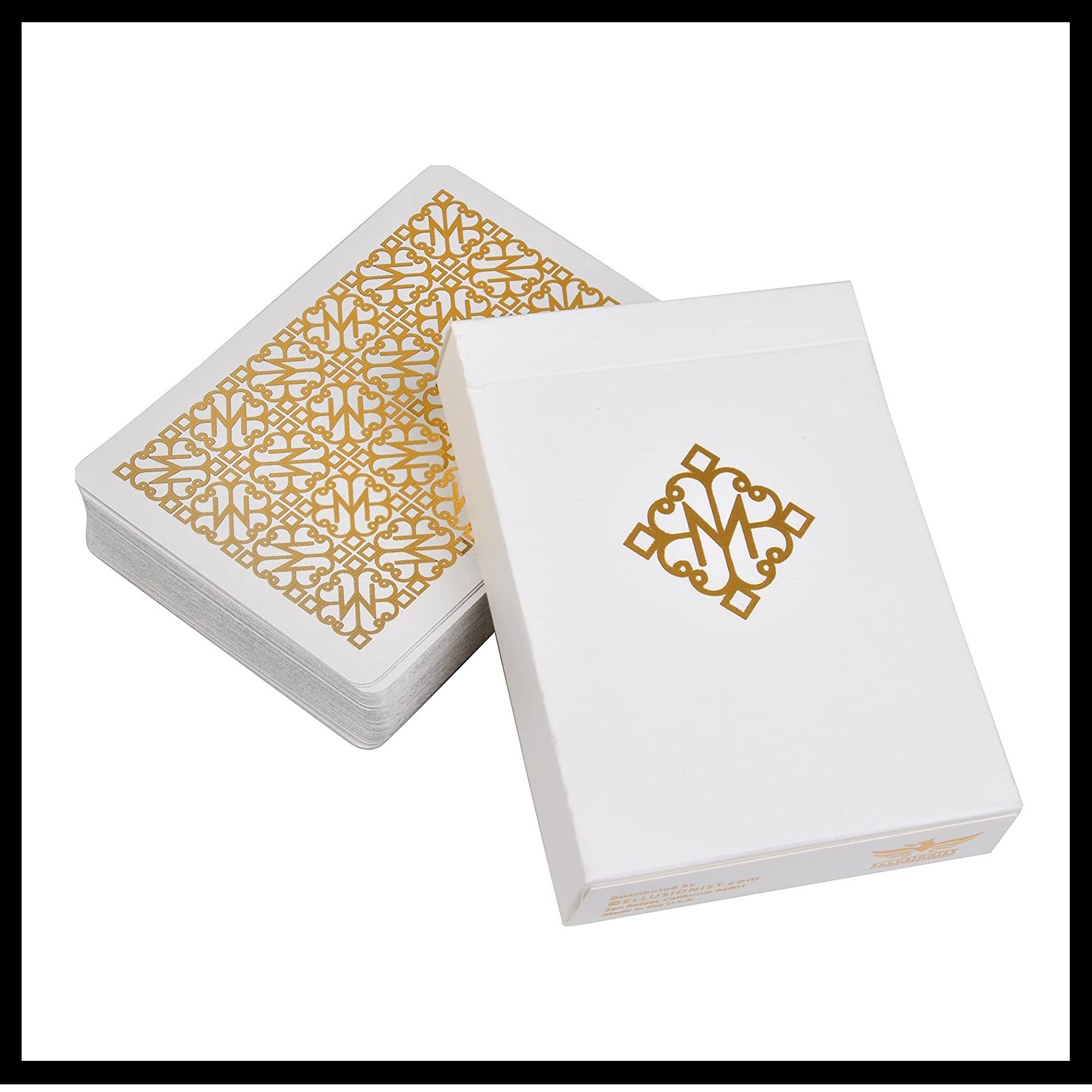 Gold Madison Revolvers Playing Cards Deck New Ellusionist 