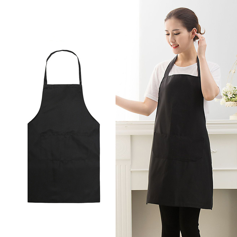 Kitchen Wipeable Apron Waterproof Oil Proof Apron Adjustable Strap Easy Cleaning Apron Lazada PH
