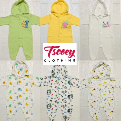 Tsooey Infant Baby Frogsuit Bodysuit Overall Hooded Newborn 0-6M