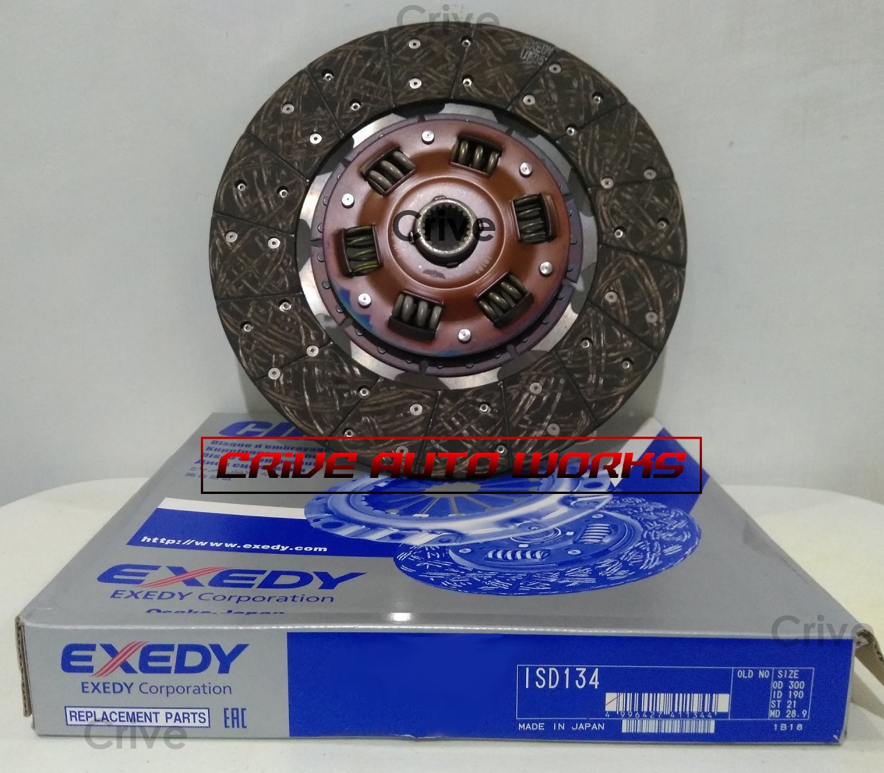 Exedy Clutch Disc ISD134 / ISD134 for 4HF1 Lazada PH
