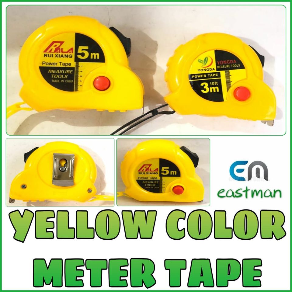 Cute design 3m yellow-orange tape measure/measuring tape