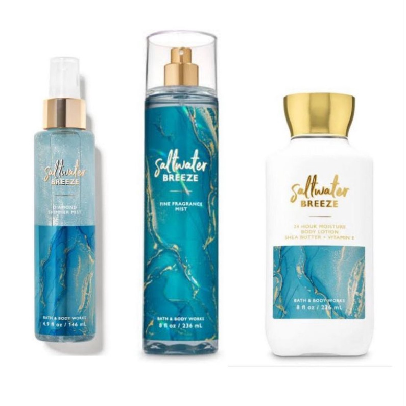 Body Mist Bath And Body Works Sea Salt Breeze Bath And Body Works