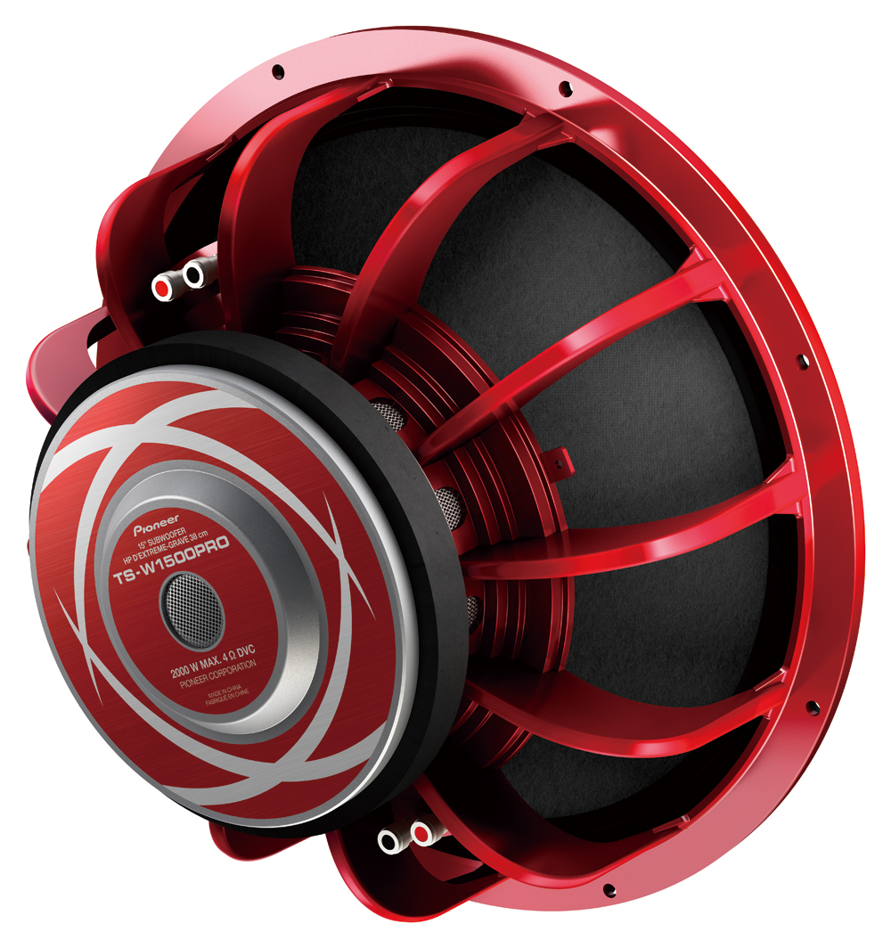 subwoofer pioneer 15