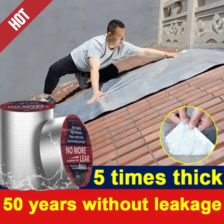 5M water proof roofing tape Instant Watertight Seal for Roofs and