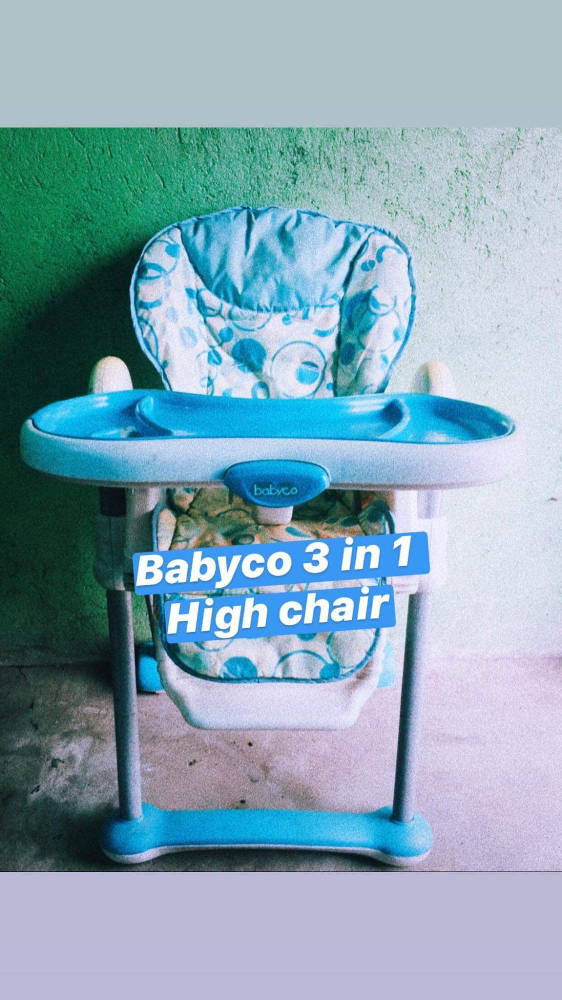 babyco high chair