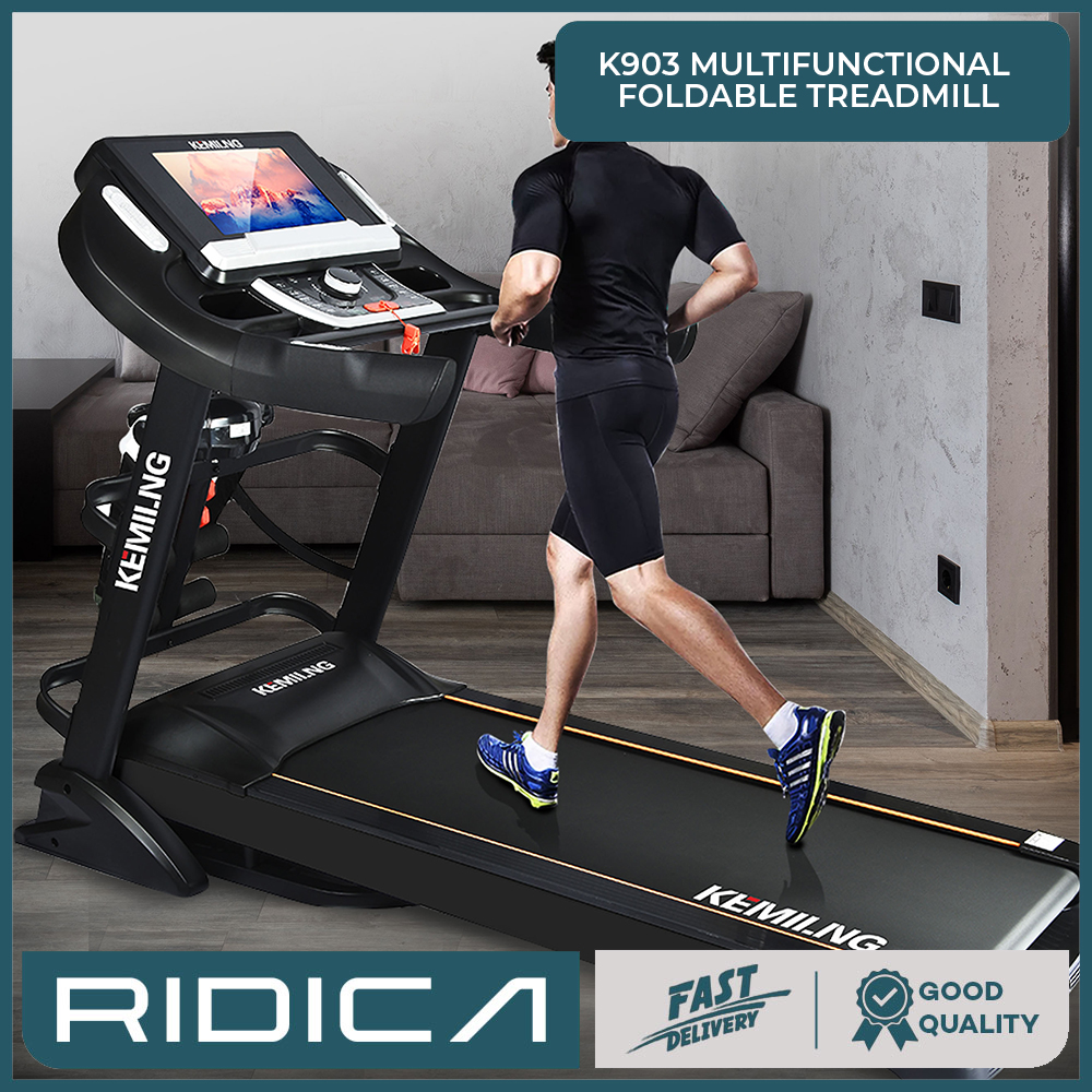 Ridica K903 Multifunctional Ultrawide Inclined Treadmill Color Screen