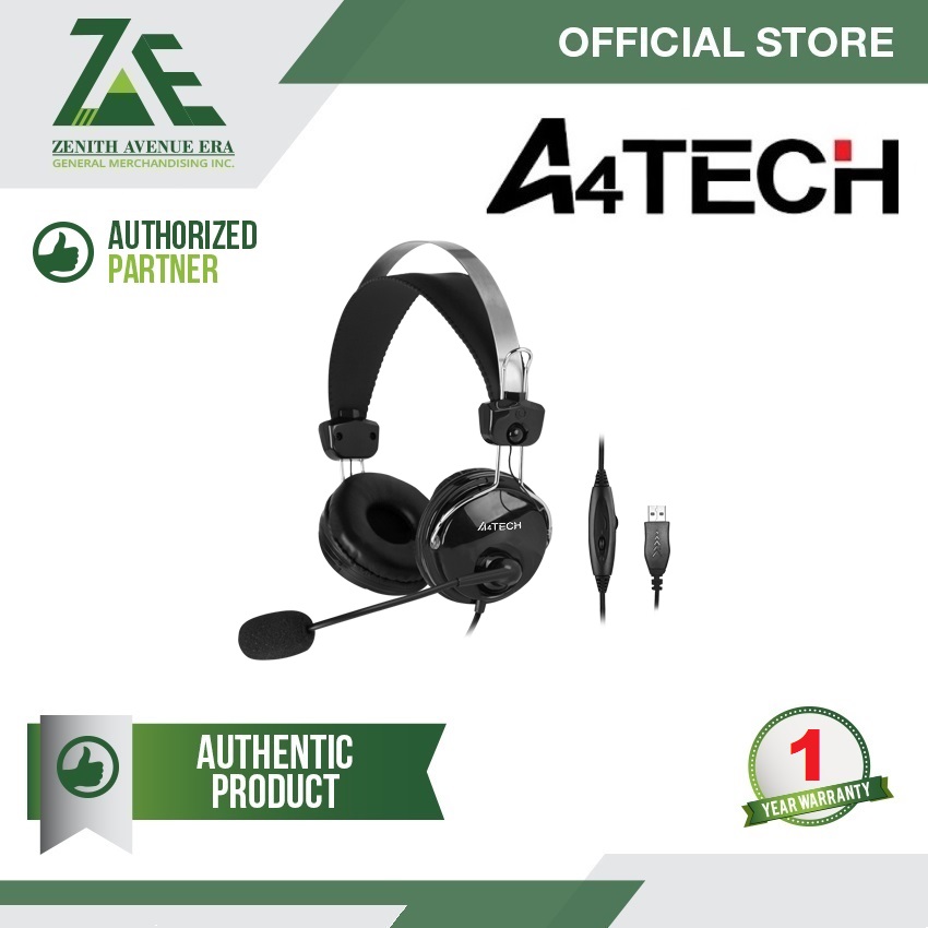 A4tech HU 7P USB Headset A4Tech Headset Stereo Headset Headset