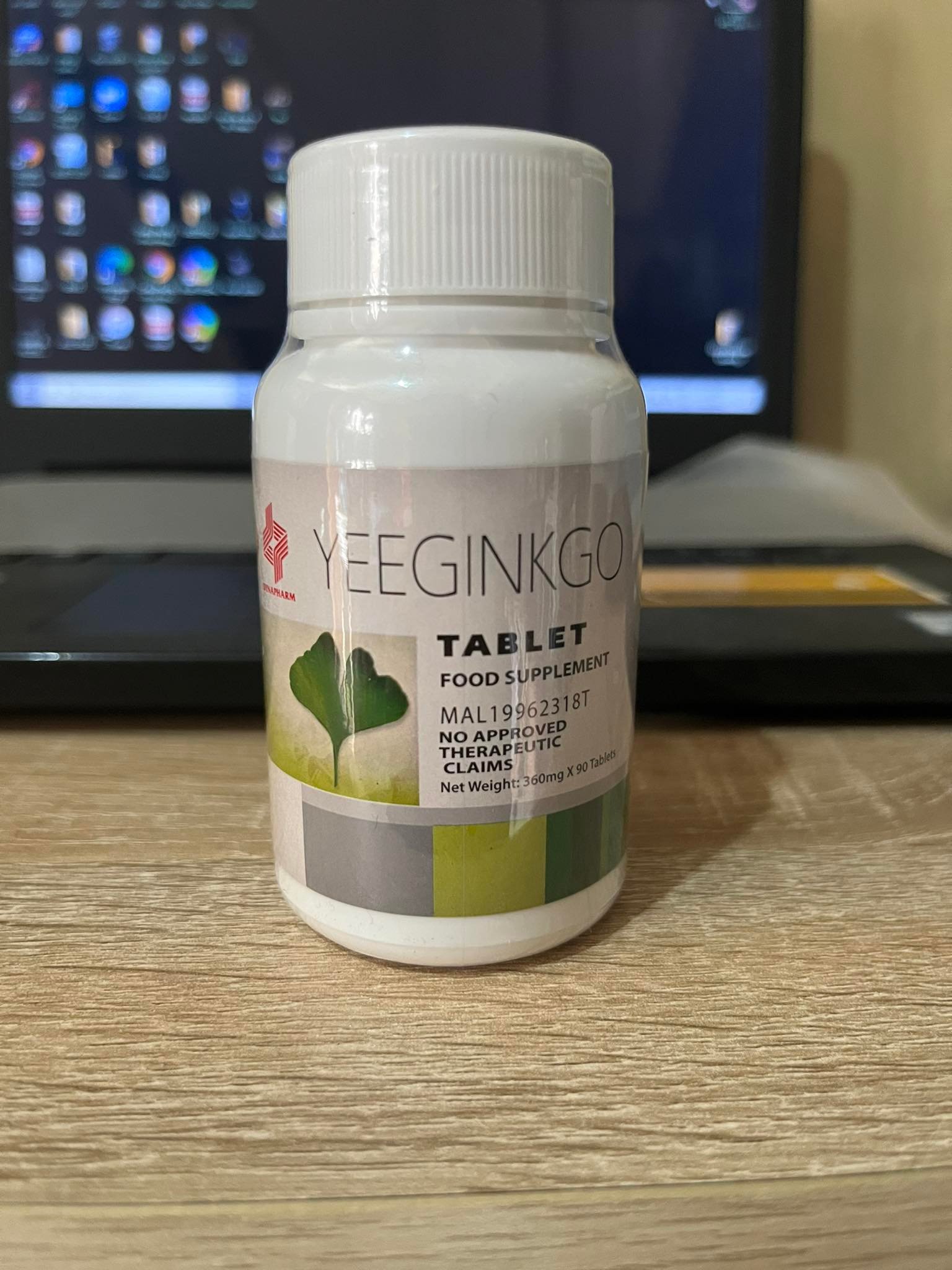 Ginkgo Biloba dynapharm supplement for brain and enhance memory Lazada PH