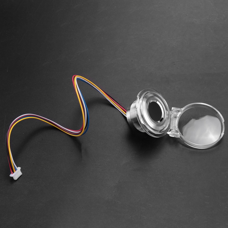 K202 DC12V Low Power Fingerprint Control Board + R503 Fingerprint Module Round Fingerprint Recognition Module