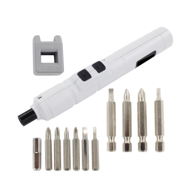Bảng giá Mini Electrical Screwdriver USB Cordless Battery Drill with Bits Kits Flexible Shaft Set Screwdrivers Power Tool