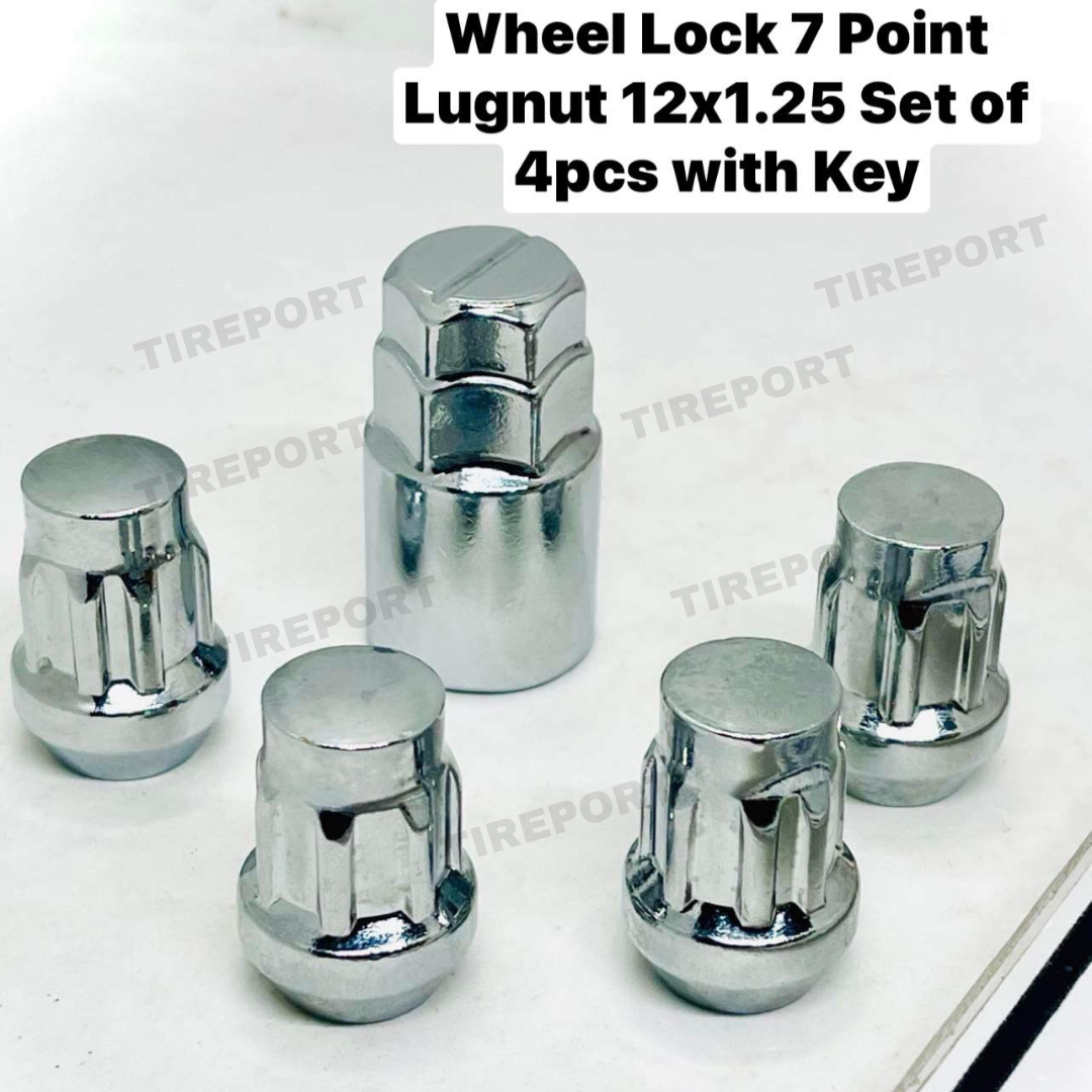 12 Mm X 1.25 Size Left Car & Truck Wheel Lug Nuts Anti Theft Wheel Lock ...