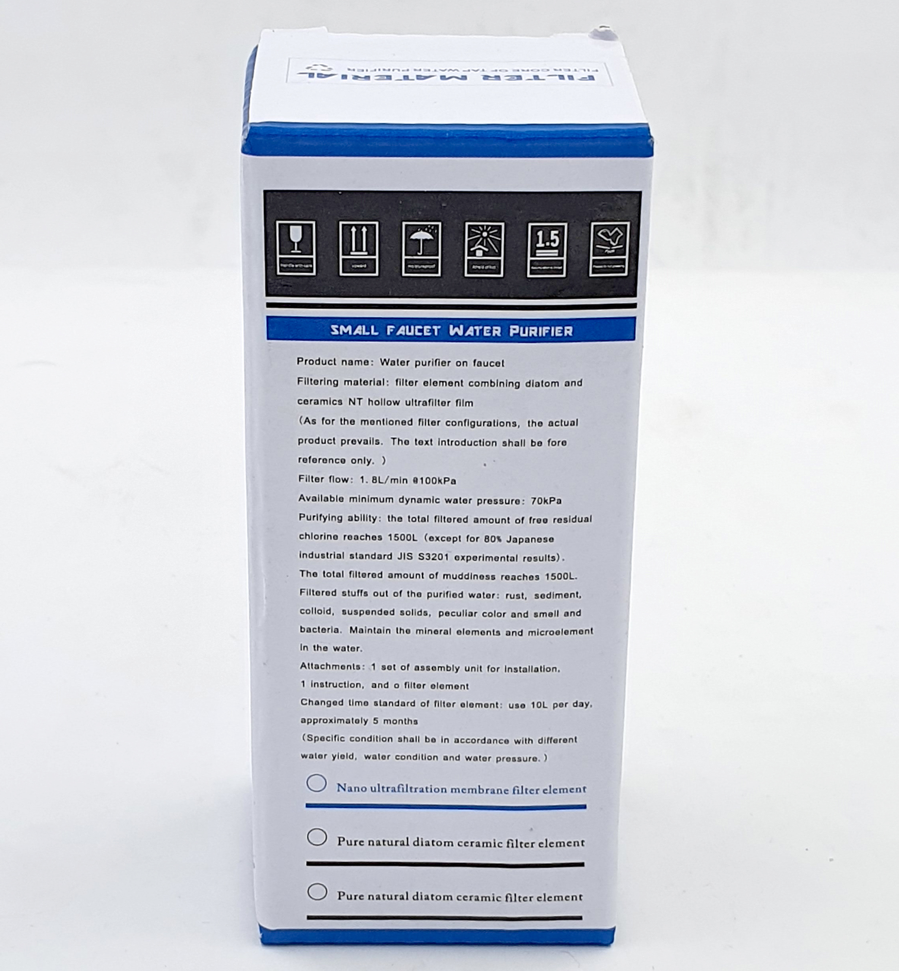 Tap Water Purifier Tap Faucet Water Filter For Home Kitchen Mini