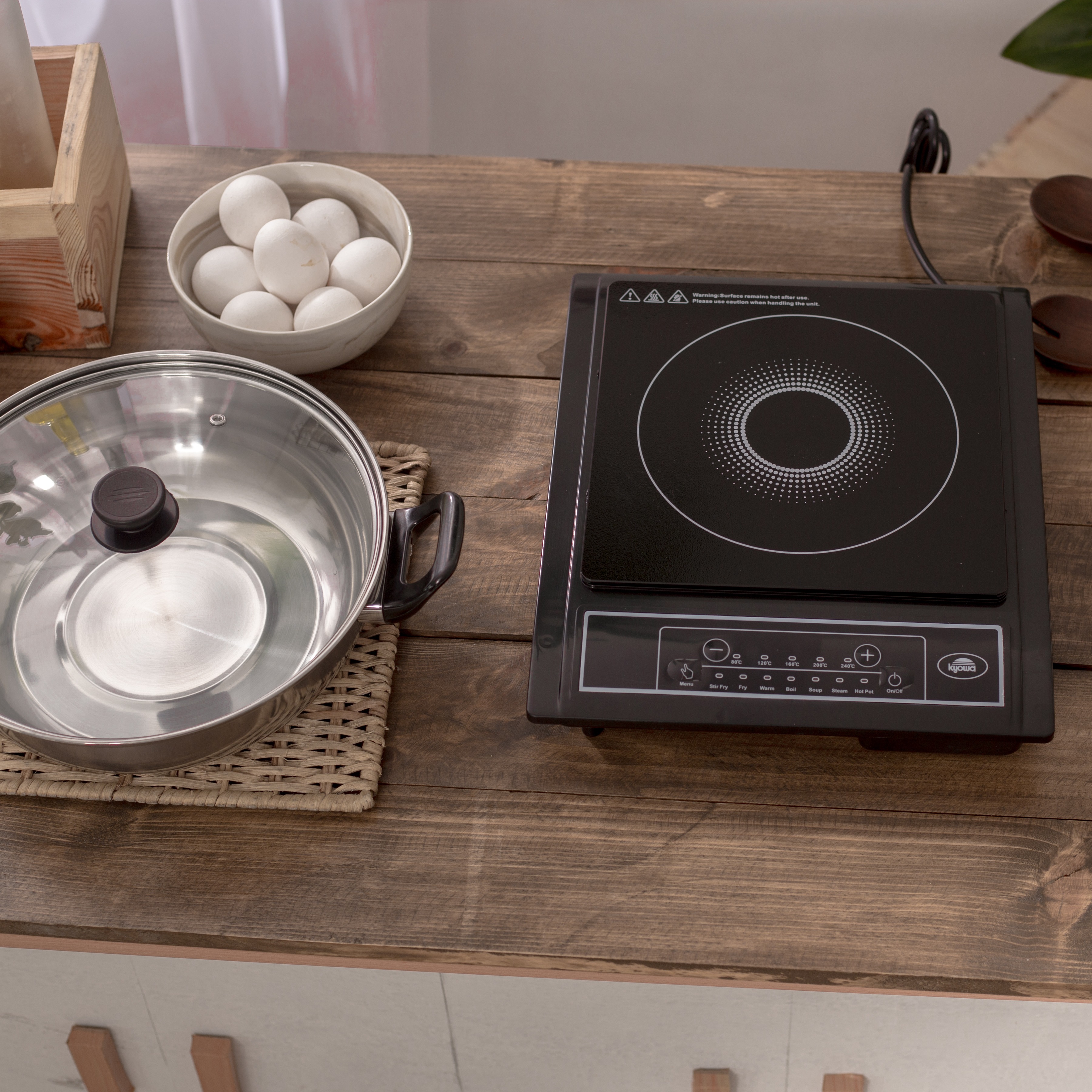 Induction Stove with Pot (KW-3633) – Kyowa