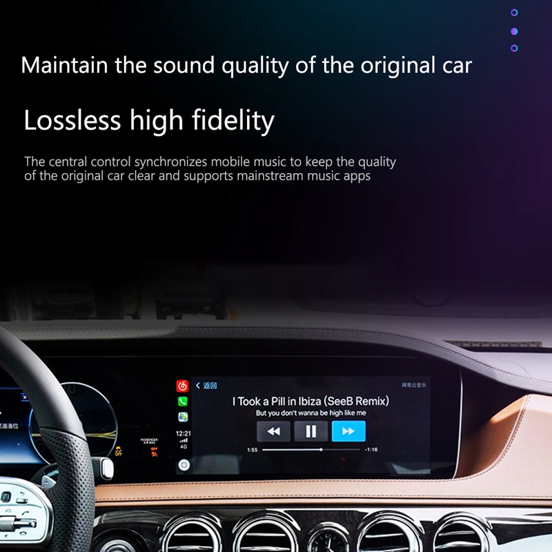 Wireless CarPlay Box Android Auto Dongle Mirror for Android Screen Car