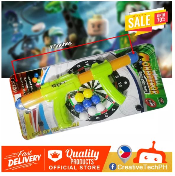 Shooting Games Blaster Gun Plastic Ball Toys for Kids Lazada PH