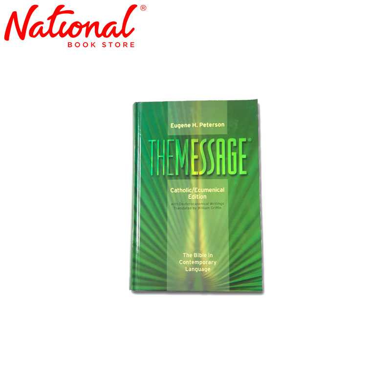 The Message (The Bible In Contemporary Language) Hardcover - Religion -  Spirituality