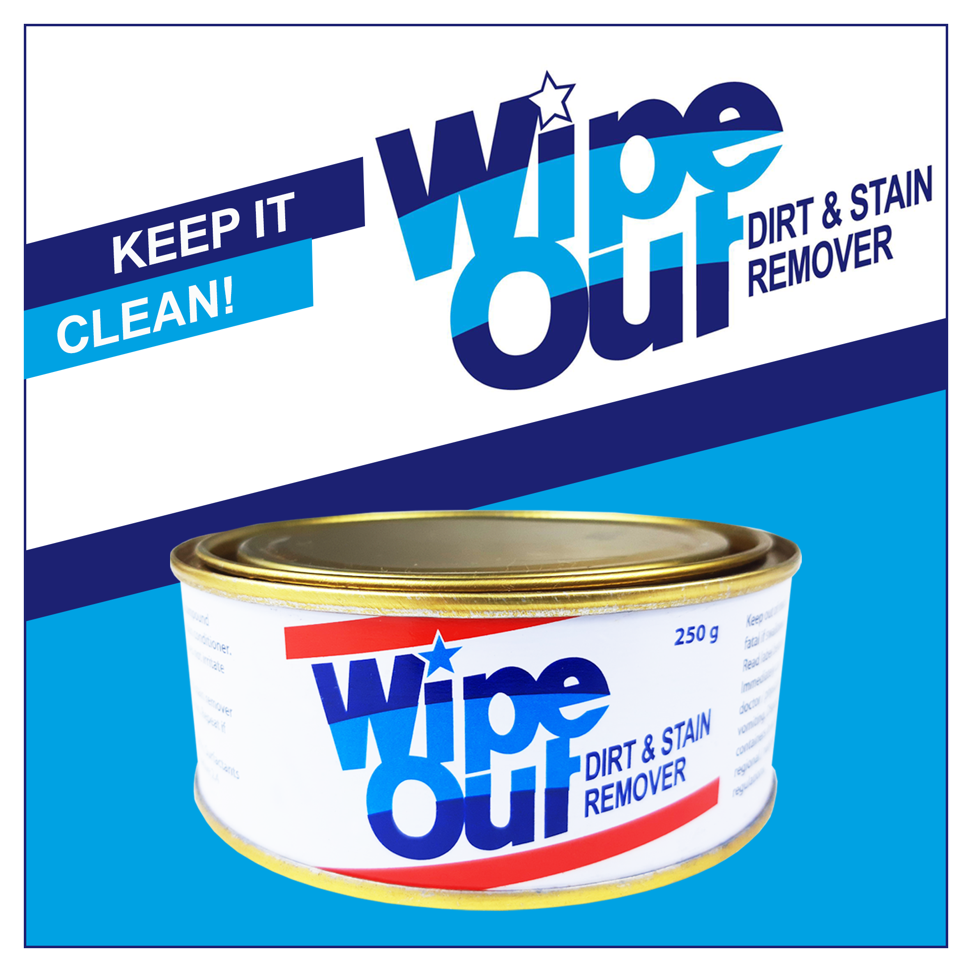 Wipe Out Dirt And Stain Remover 145 Grams 250 Grams Original Lazada PH