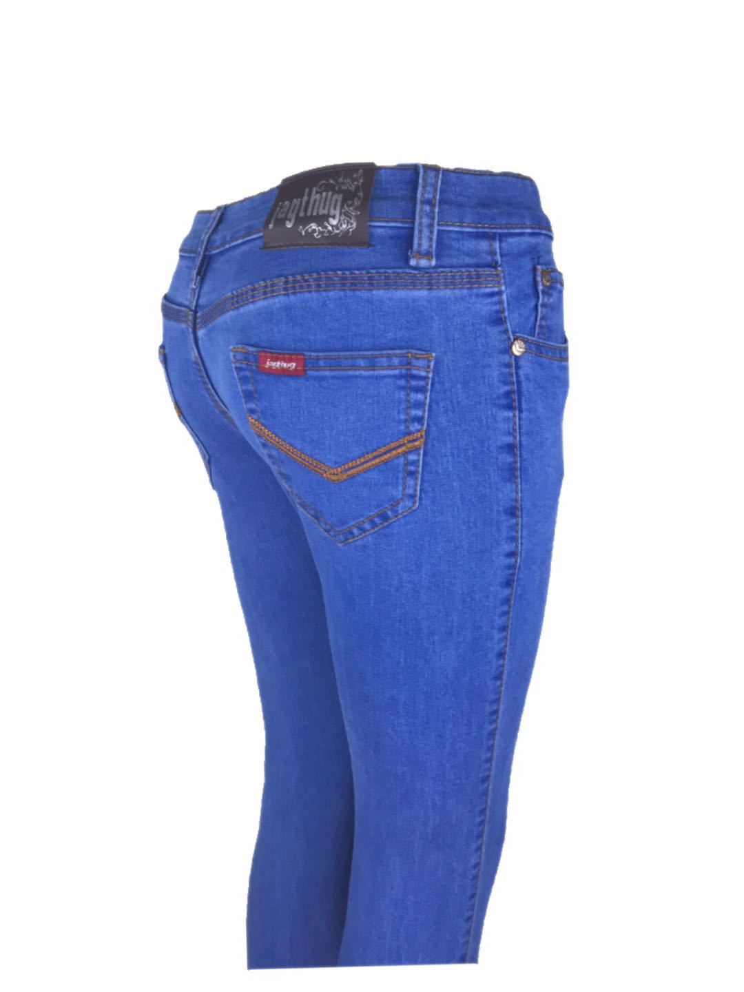 light blue skinny pants
