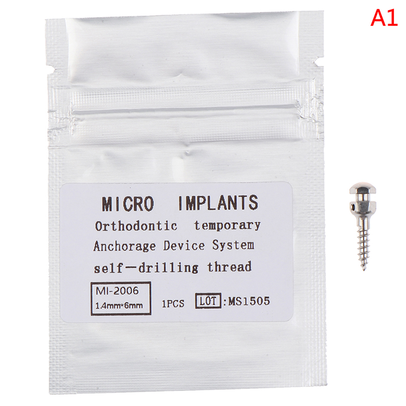 Ministar Dental Orthodontic Micro Implants Mini Screw Self-Taping Anchorage mix sizes