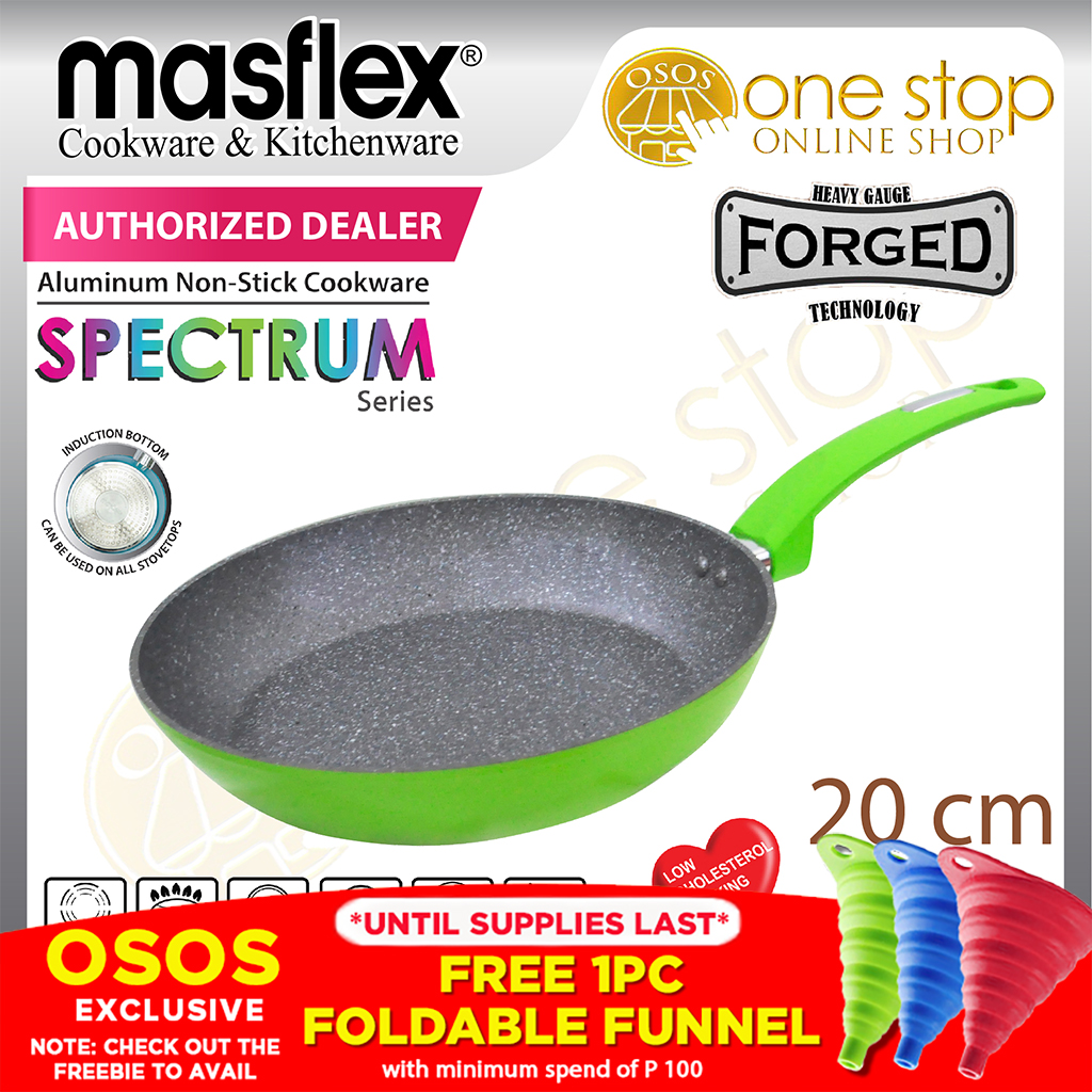 Masflex Original Spectrum Aluminum NonStick Induction Fry Pan 20cm