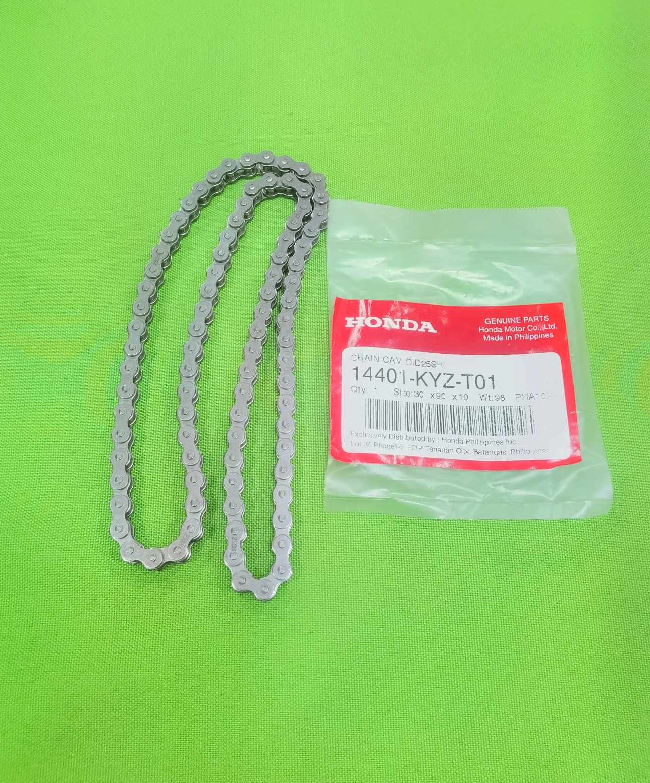 thumbnail image 2 of Cam Timing Chain For Honda Grom 125 MSX125 2014-2019 (14401-KYZ-T01) – 88 Links 2 of 6