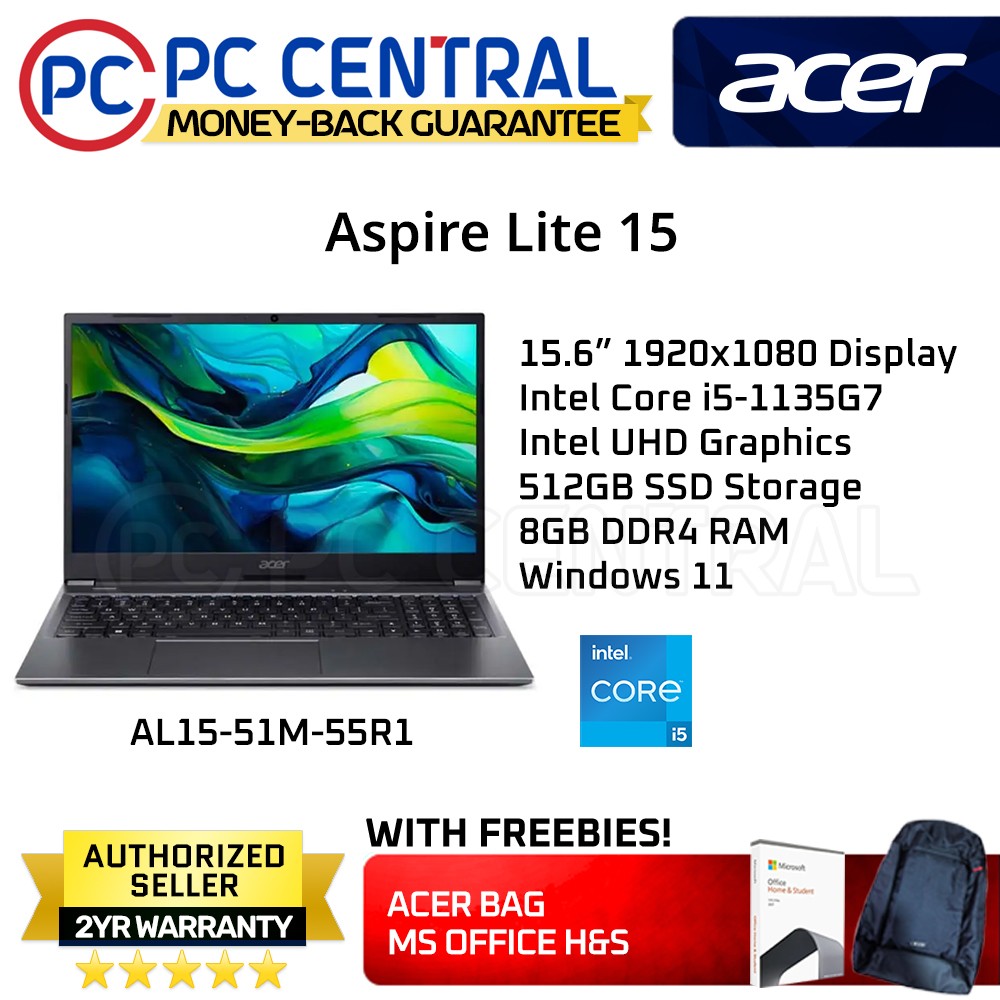 Acer Aspire Lite 15 (AL15-51M-55R1) 15.6