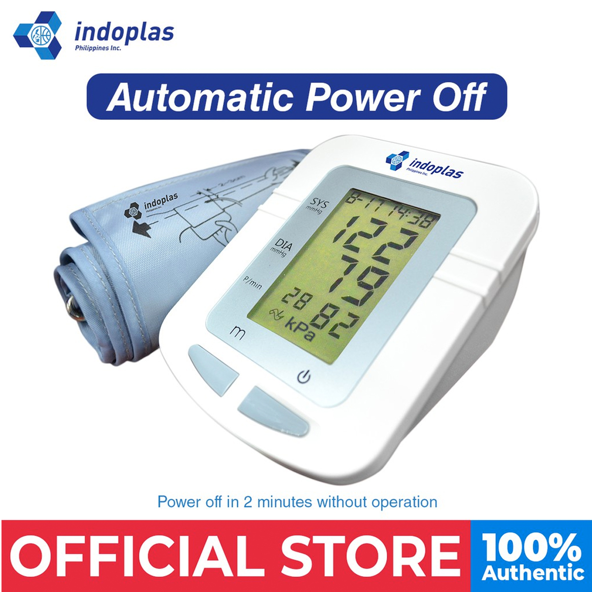 indoplas electronic blood pressure monitor 105