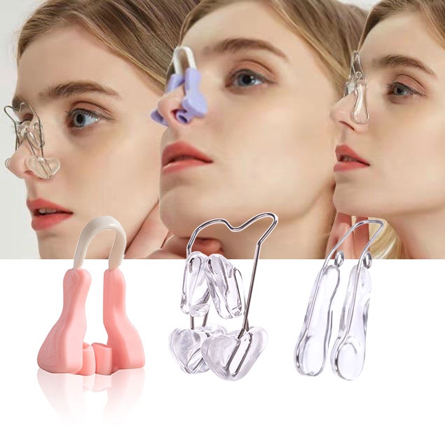Nose Lifting Clip, Professional PVC Nose Shaper Lifter Clip Nose Beauty Up  Lifting Soft Safety Rhinoplasty Nose Bridge Straightener Corrector Slimming