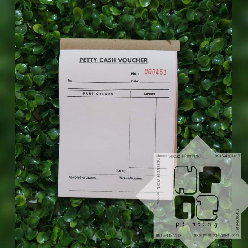 CARBONIZED GENERIC PAYMENT VOUCHER, CASH VOUCHER, CHECK VOUCHER