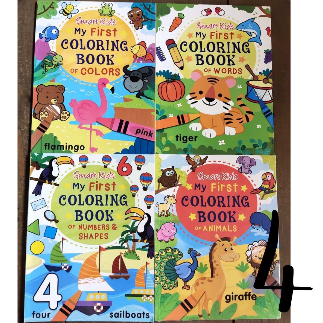SMART KIDS MY FIRST COLORING BOOK OF WORDS