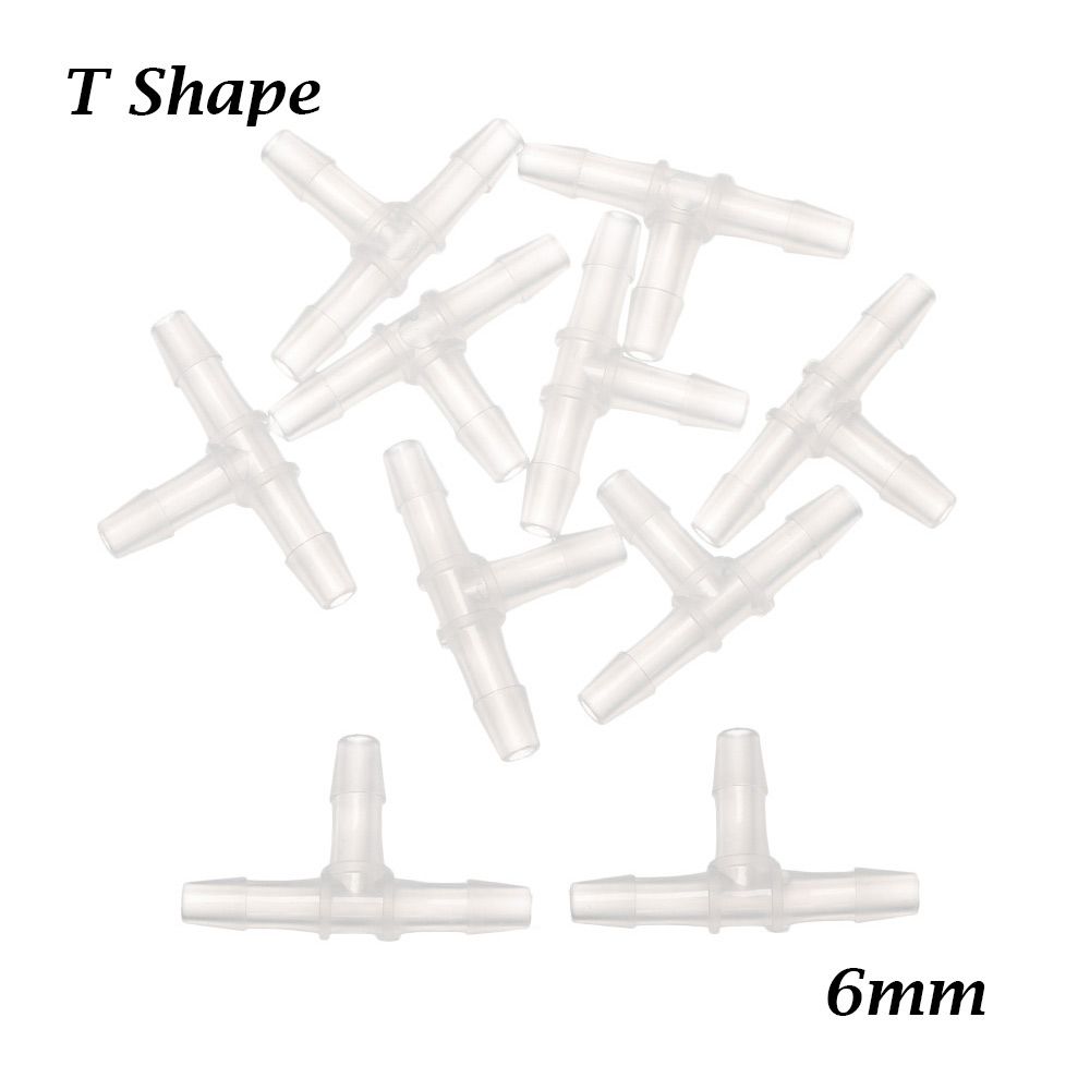 PETI STUDIO 10 Pcs Useful Line Tubing Joint Aquarium Fitting Fish Tank