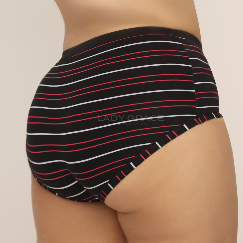 Lady Grace Stripes Full Panty - 6196