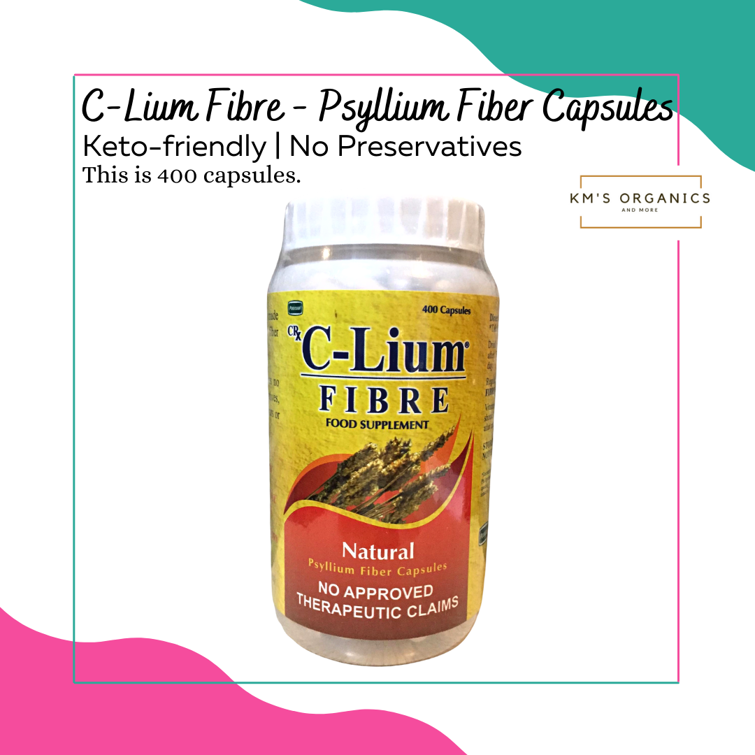 CLium Fibre Psyllium Fiber Capsules 400s Lazada PH