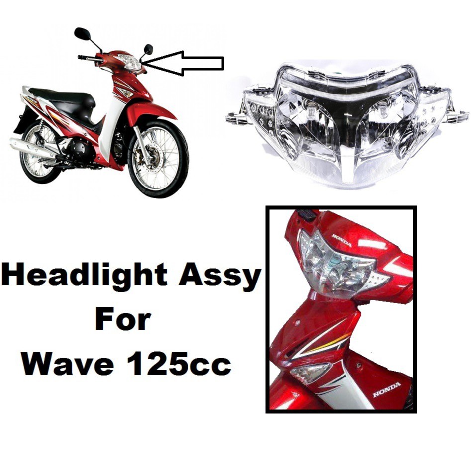 honda wave 125s headlight - Shop honda wave 125s headlight with