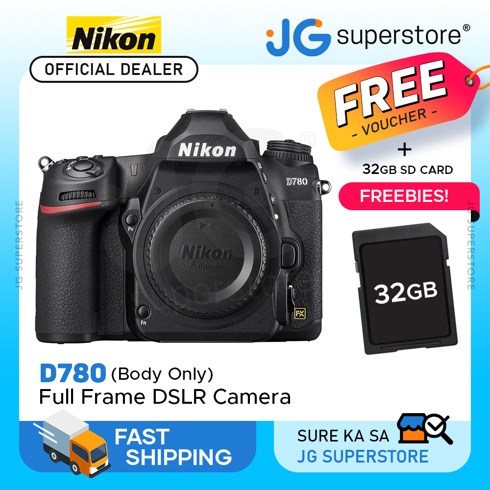 Nikon D780 DSLR Camera with 24.5 Megapixel FX Full Frame Format Sensor
