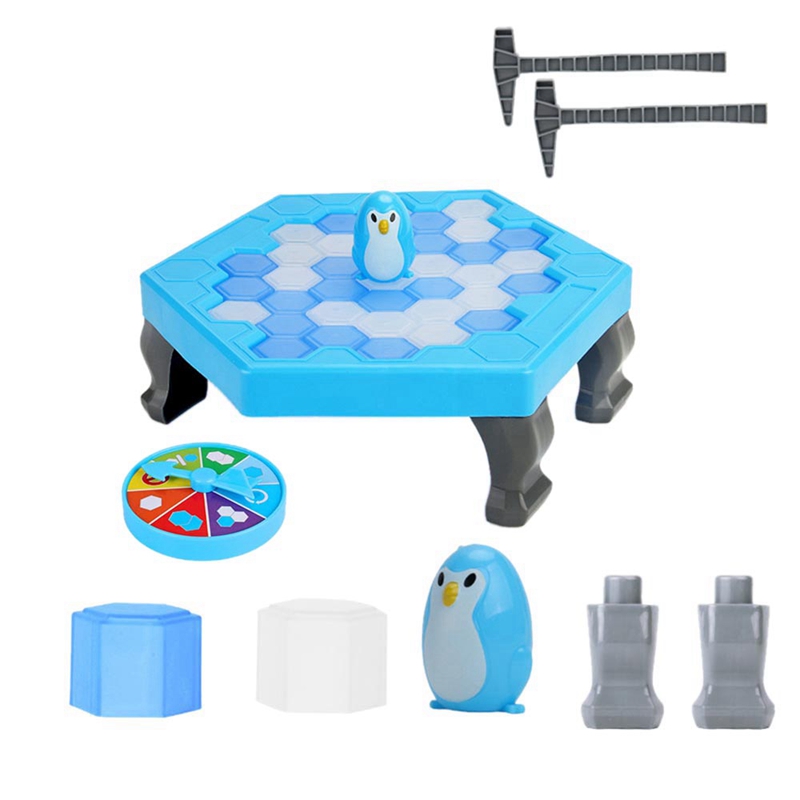 Family Table Games Penguin Trap Ice Breaker Board Games Table Toys ...