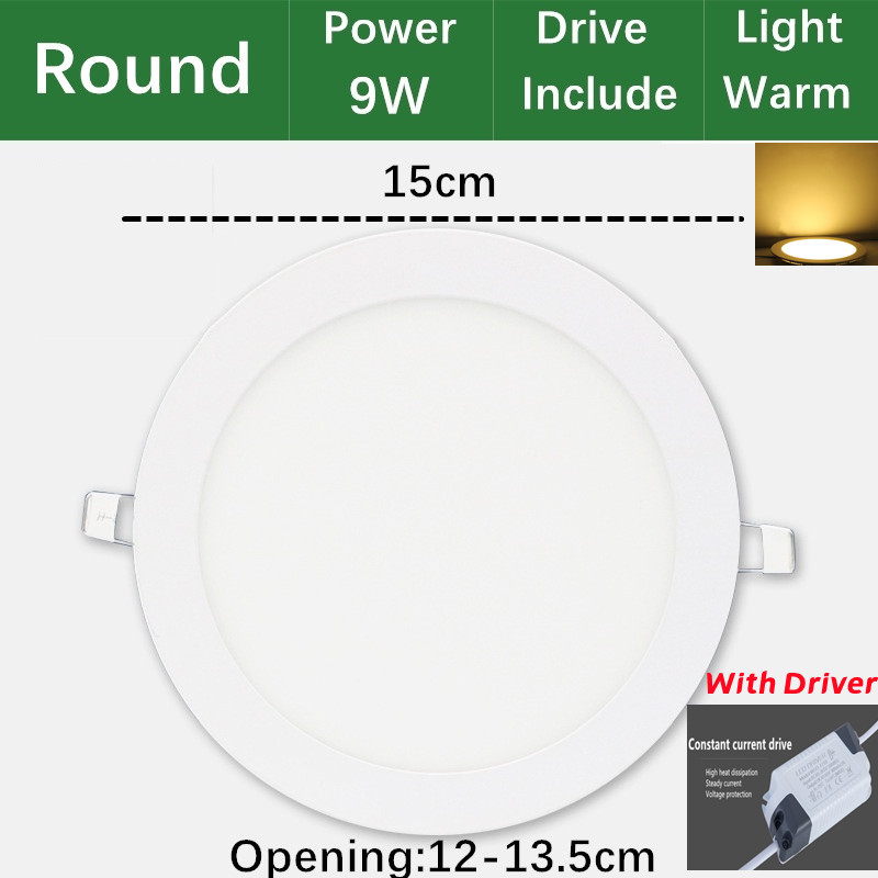 Square Type Led Pin Light Ultrathin Driver Pin Light Panel Light Recessed Ceiling Light Down ...