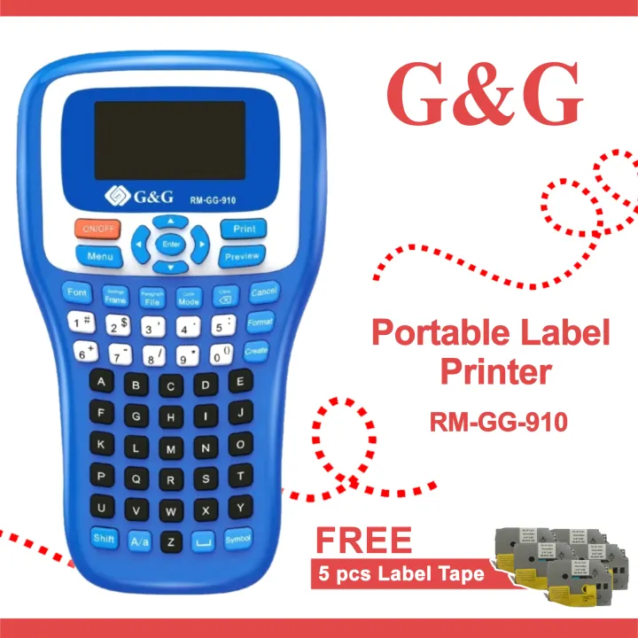 letter label printer