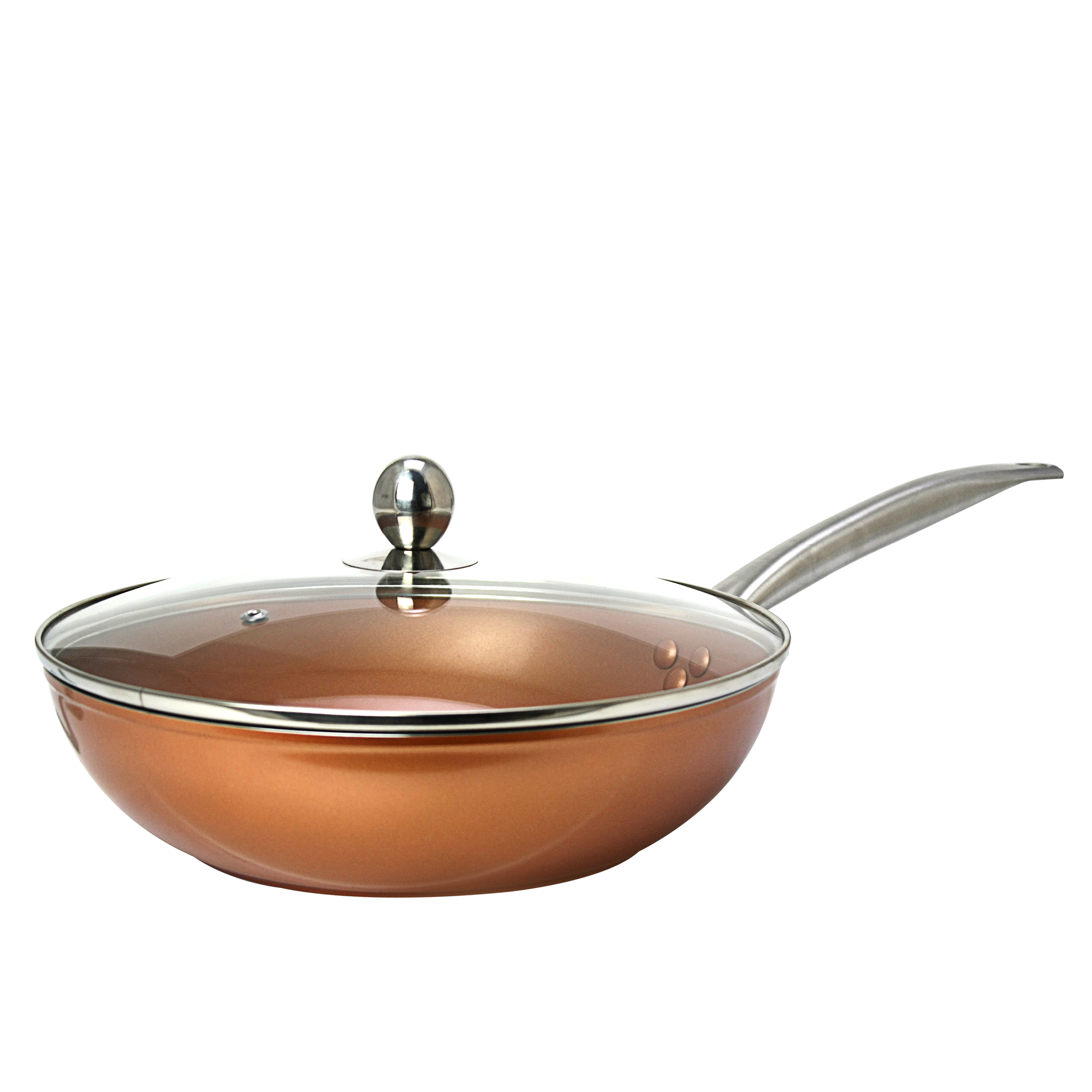Masflex 28 cm Copper Deep Fry Pan 