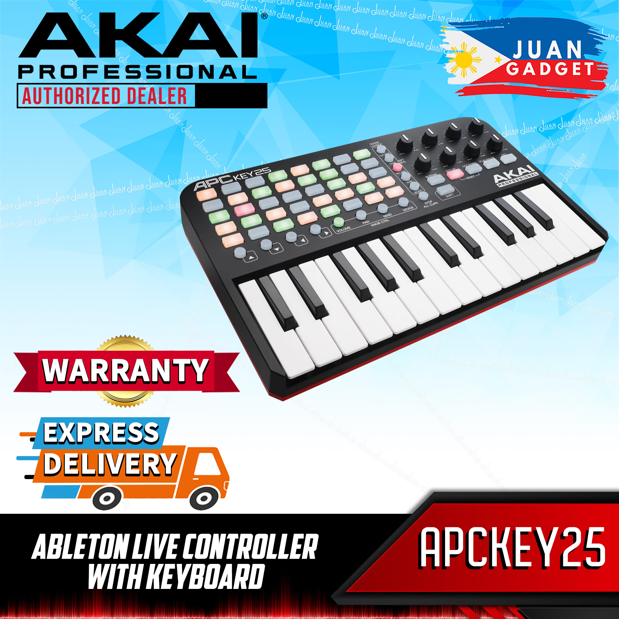 Akai Professional APC Key 25- Ableton Live Controller with Keyboard ...