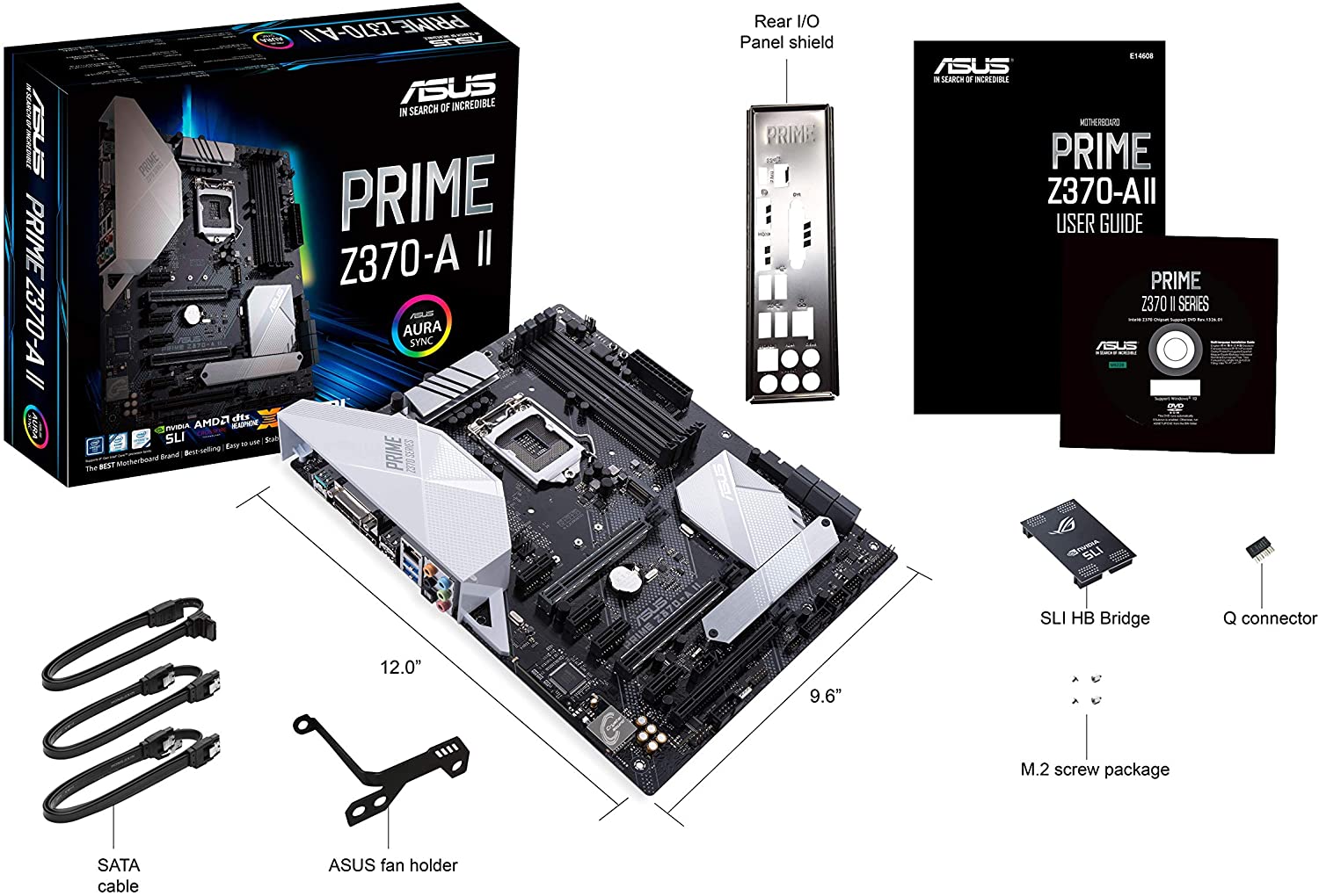 HUGE PRICE DROP] ASUS Prime Z370-A II (Intel 9th Gen) DDR4 DP HDMI