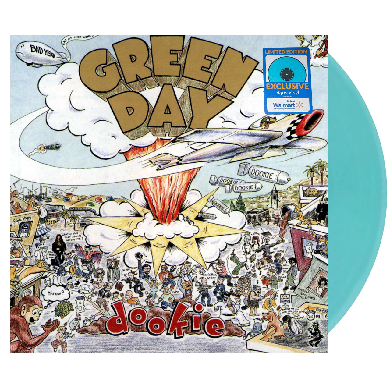 Dookie - Exclusive Limited Edition Aqua Color Vinyl LP