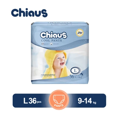 Chiaus Cool Pants (Diapers) Size L 36 pcs