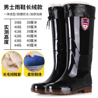 men's thigh high rubber boots