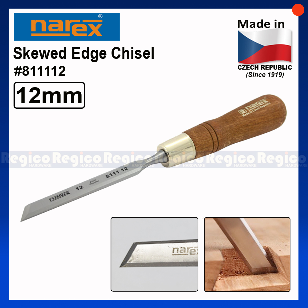 Narex 12mm Right Skewed Edge Chisel #811112 Regico Hardware | Lazada PH