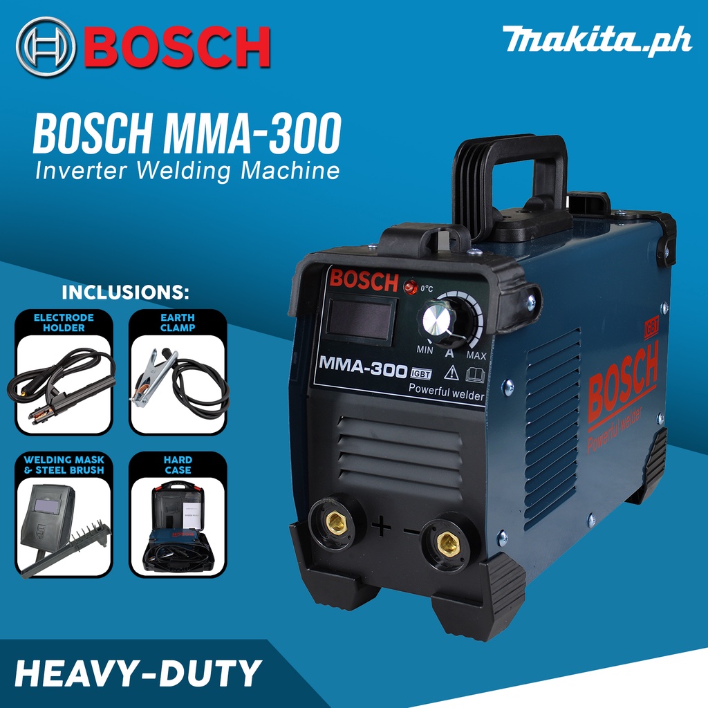 ☢ The spot ☢BOSCH MMA300 IGBT Inverter Welding Machine With Case