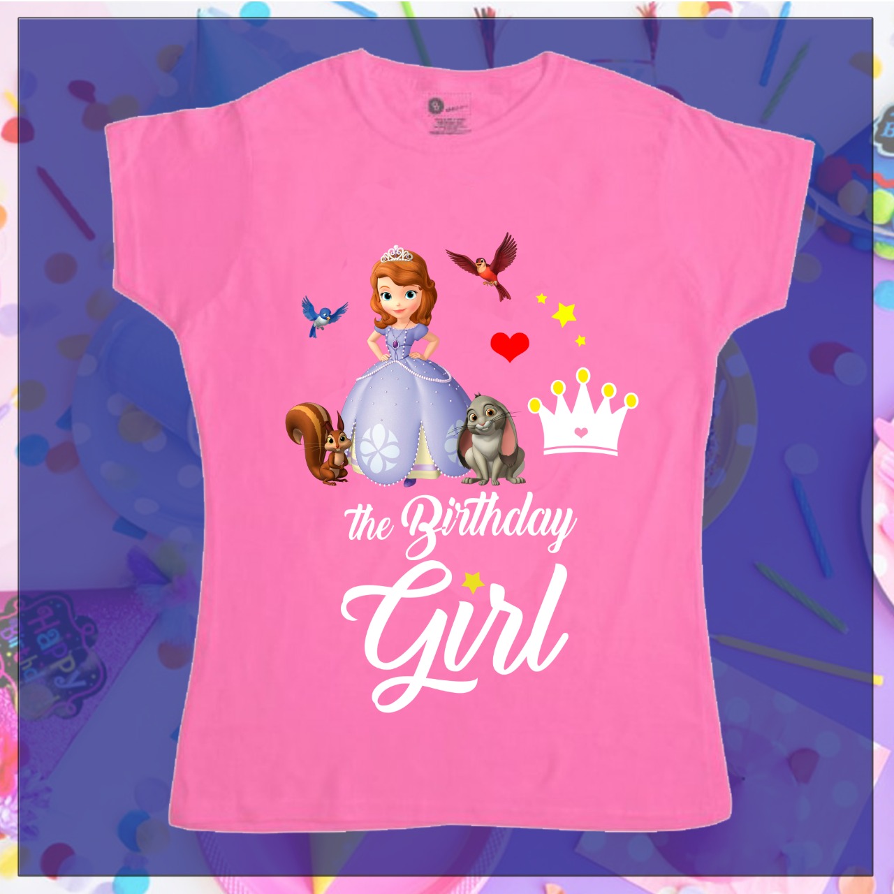 sofia the first birthday t shirt