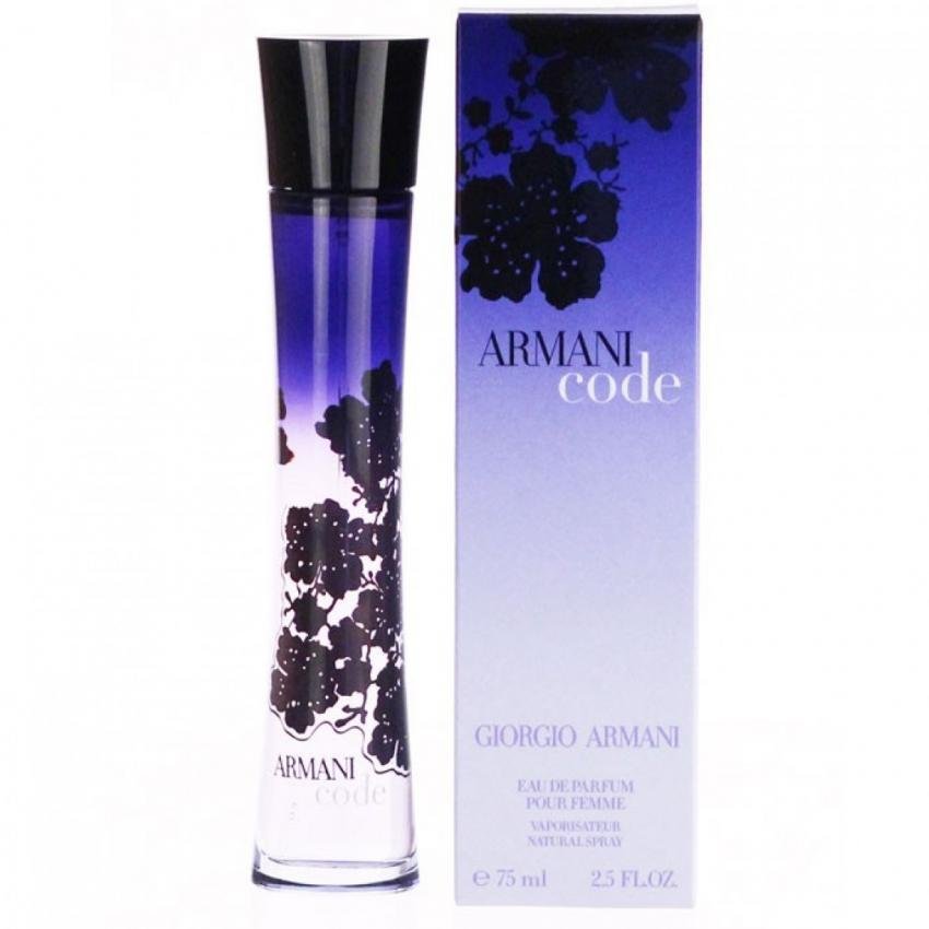 giorgio armani code femme eau de parfum 75 ml