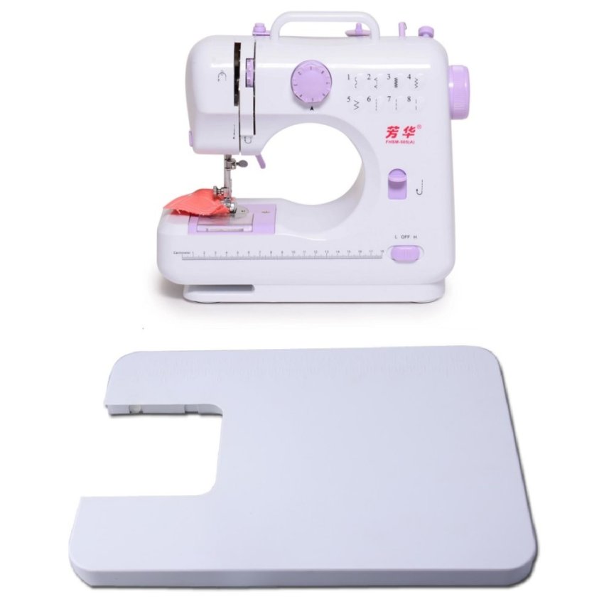 Sewing Machine Tablet Lil Sew and Sew 8 Stitch Sewing Machine (White/Violet) with Expansion ...