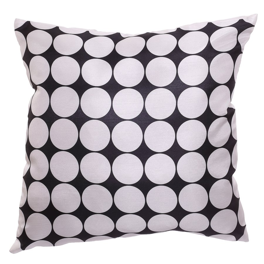 LMC Big Polka and Plain Red Throw Pillow Case Set of 4 review and price